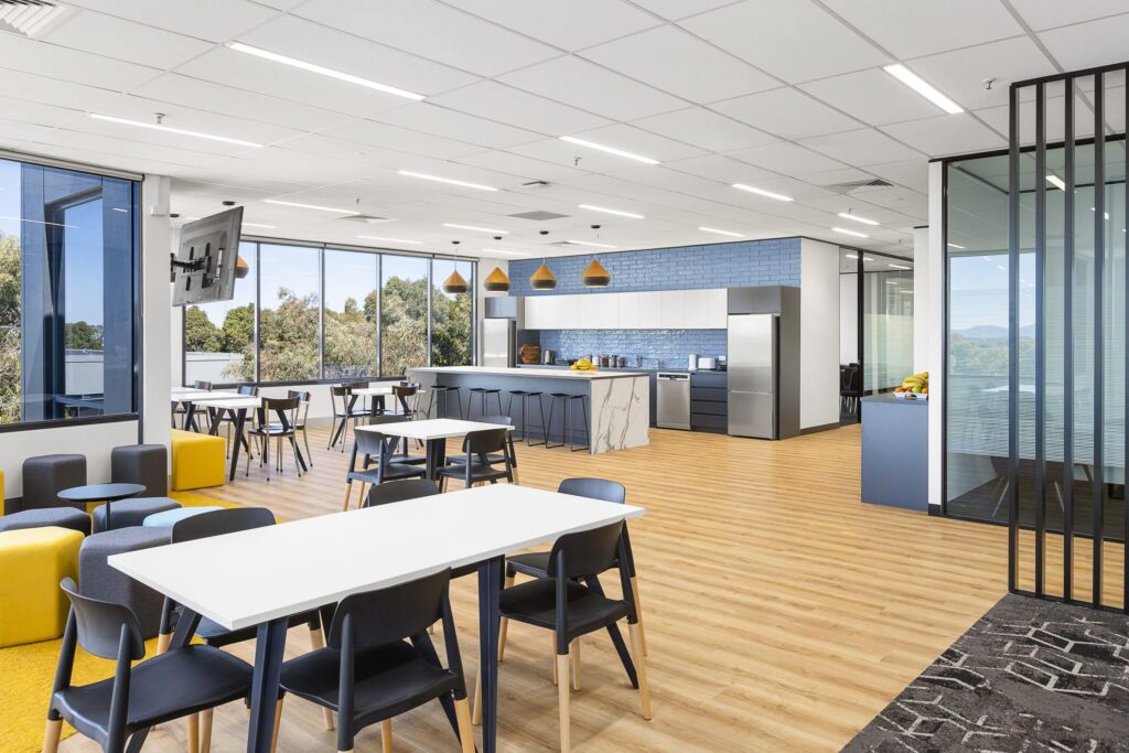 Concept commercial interiors Office Fitouts kitchen breakout