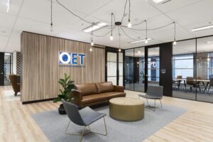 Concept commercial interiors Office Fitouts reception lounge