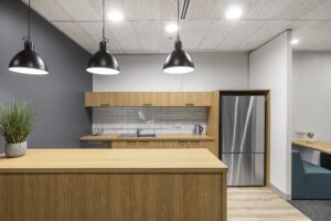 Concept commercial interiors Office Fitouts kitchen