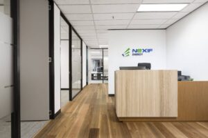 Concept commercial interiors Office Fitout reception