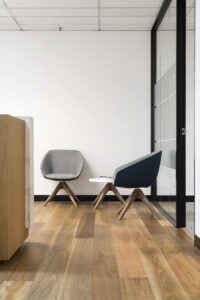 Concept commercial interiors Office Fitout 2 chairs