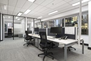 Concept commercial interiors Office Fitout workstations
