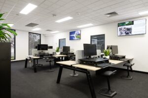 Concept commercial interiors Office Fitout workstations