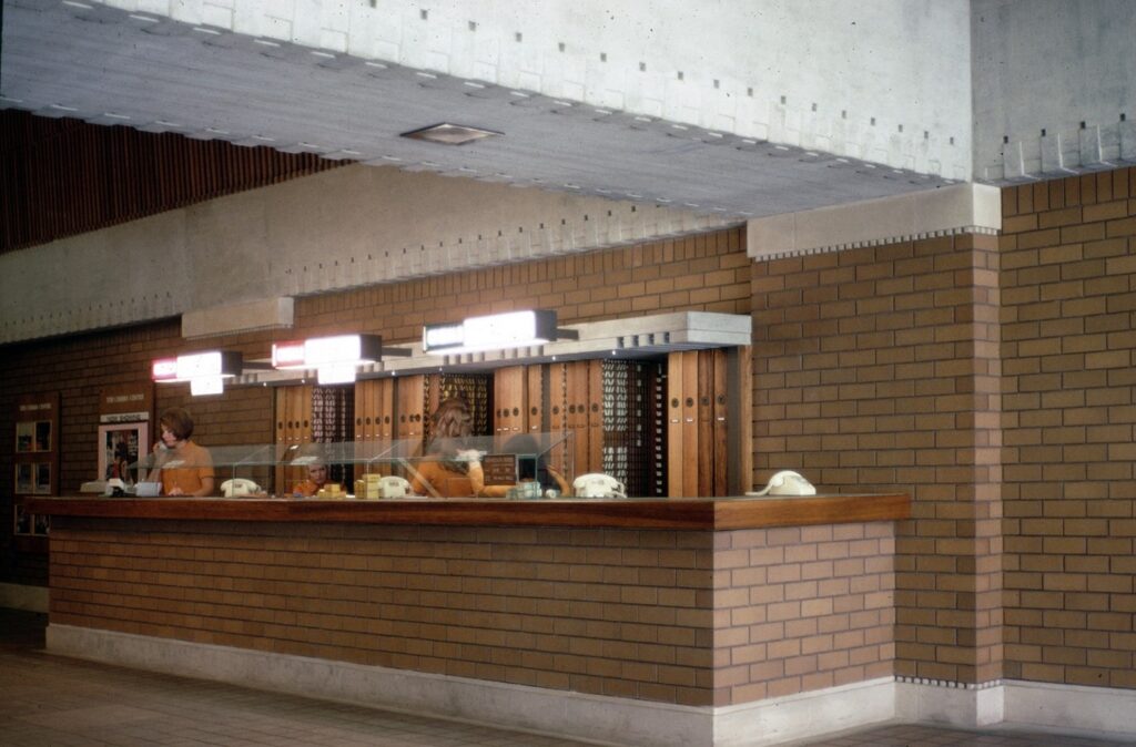 The original foyer of 140 Bourke housed a unique ticket storage system, akin to a book compactus, capable of storing one million movie tickets